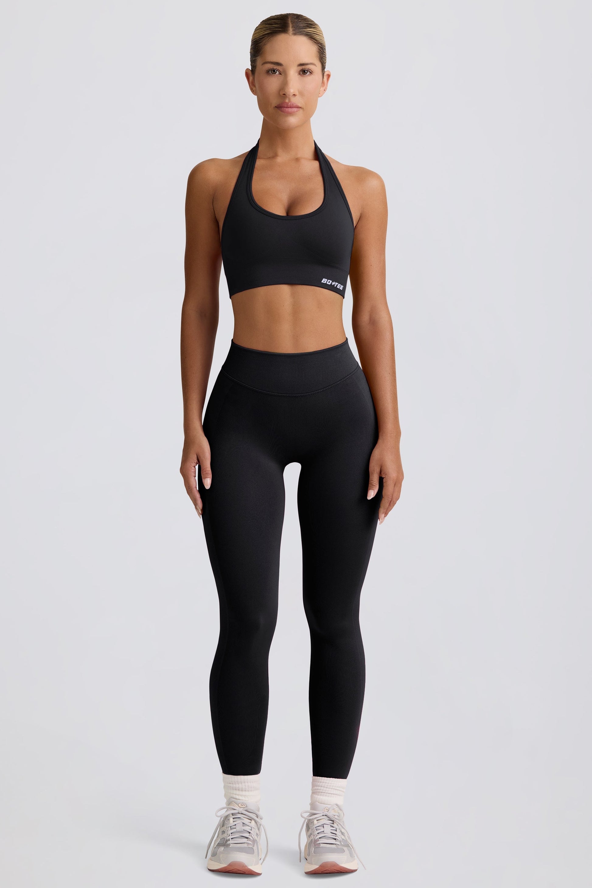 Define Luxe High-Waist Leggings in Black