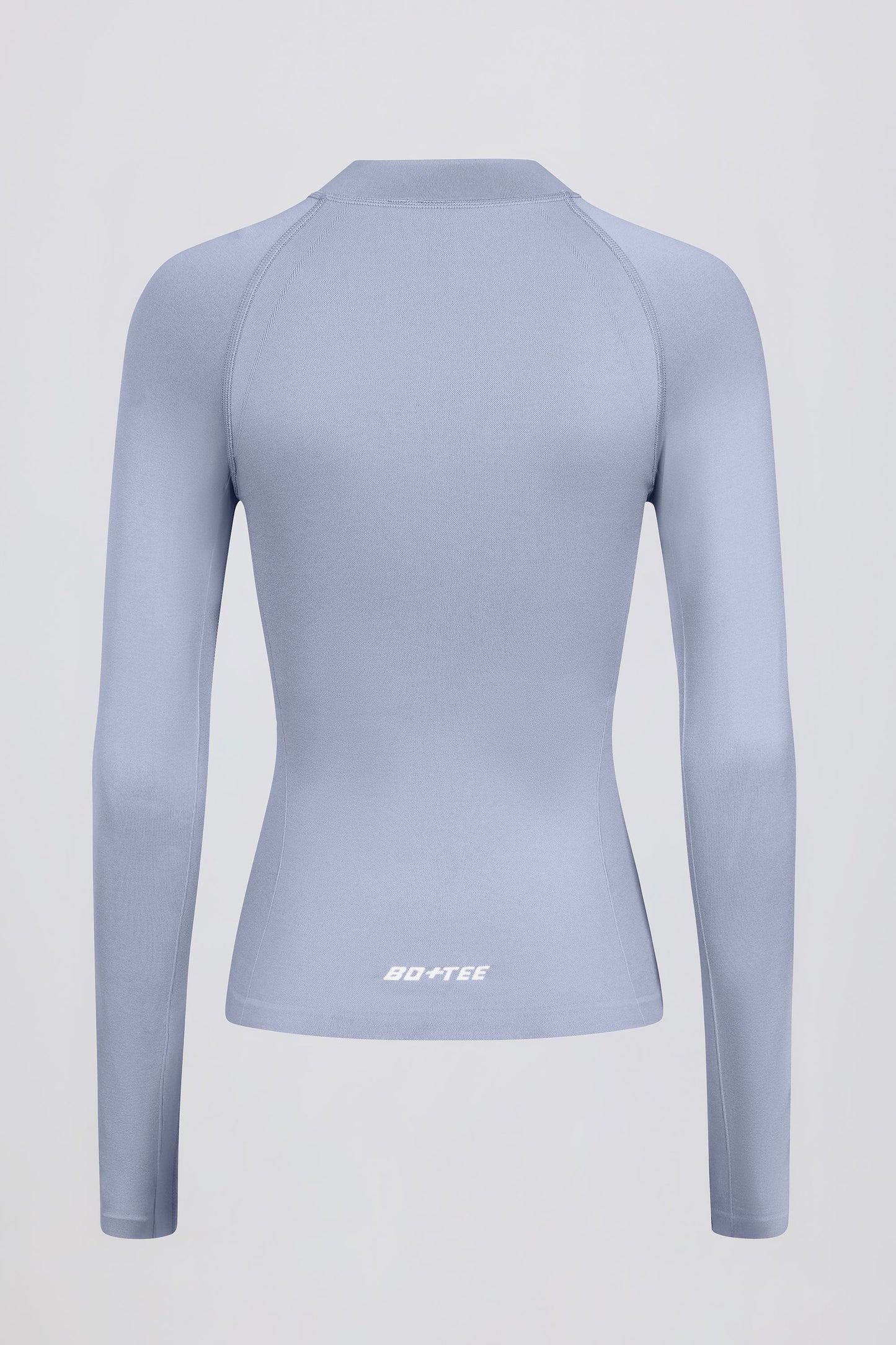 Define Luxe Zip-Up Jacket in Blue Grey