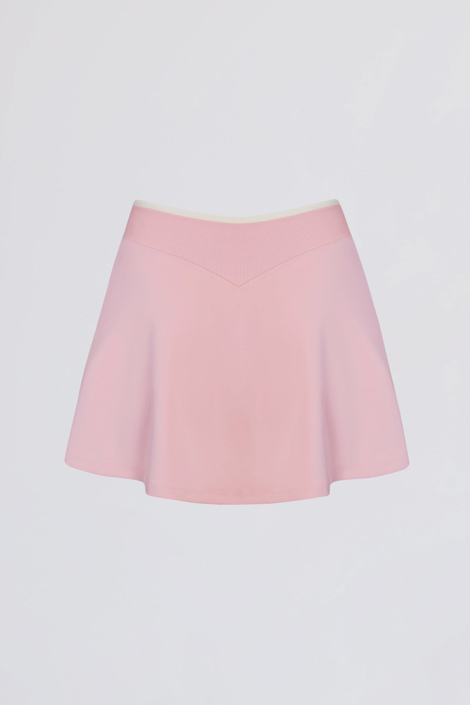 Soft Active Crossover Mini Skort in Powder Pink