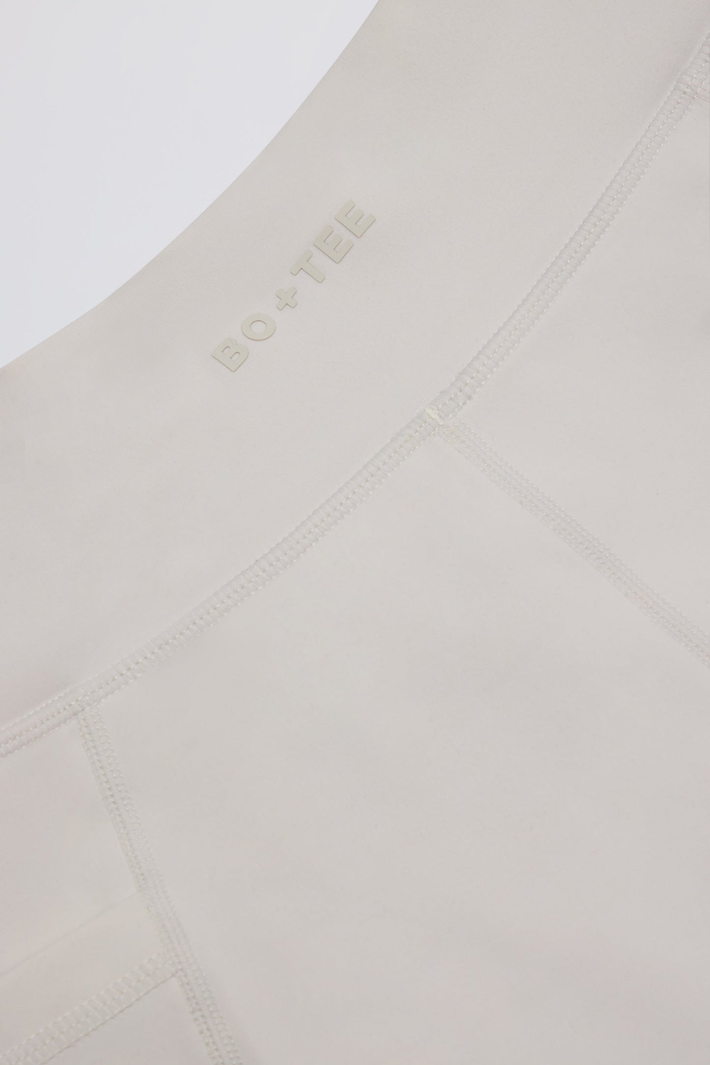 Soft Active Crossover Pocket Shorts in Cream