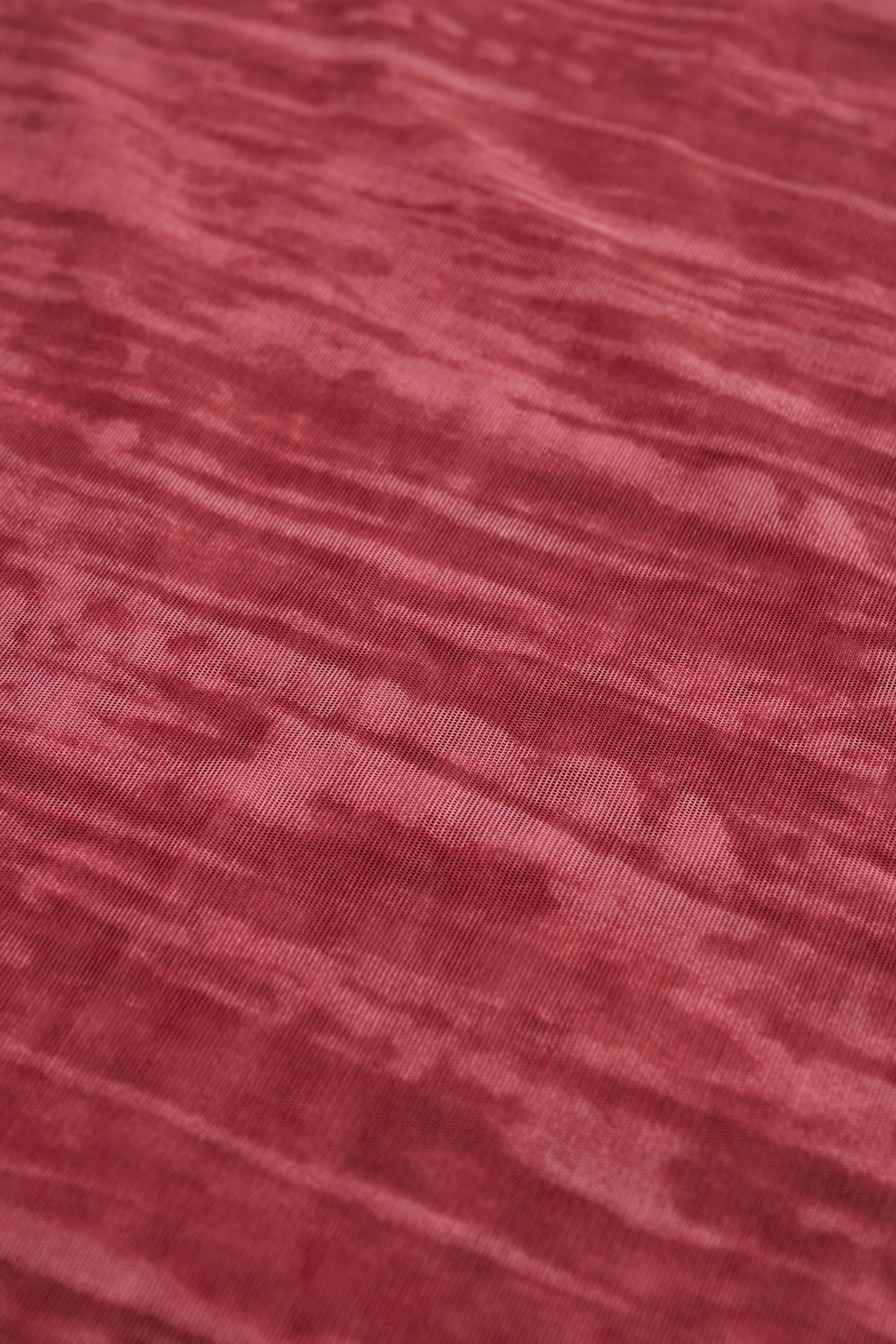 Lace-Up Ruffled Flared Jumpsuit in Red Print