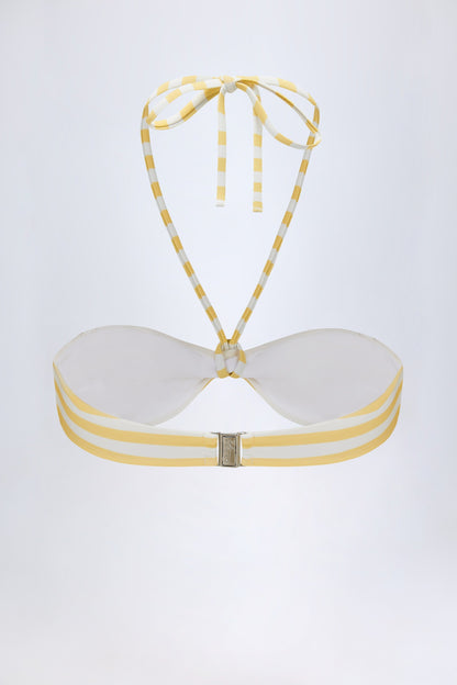 Multiway Bikini Top in Lemon