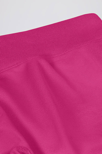 Define Luxe High-Waist Leggings in Berry