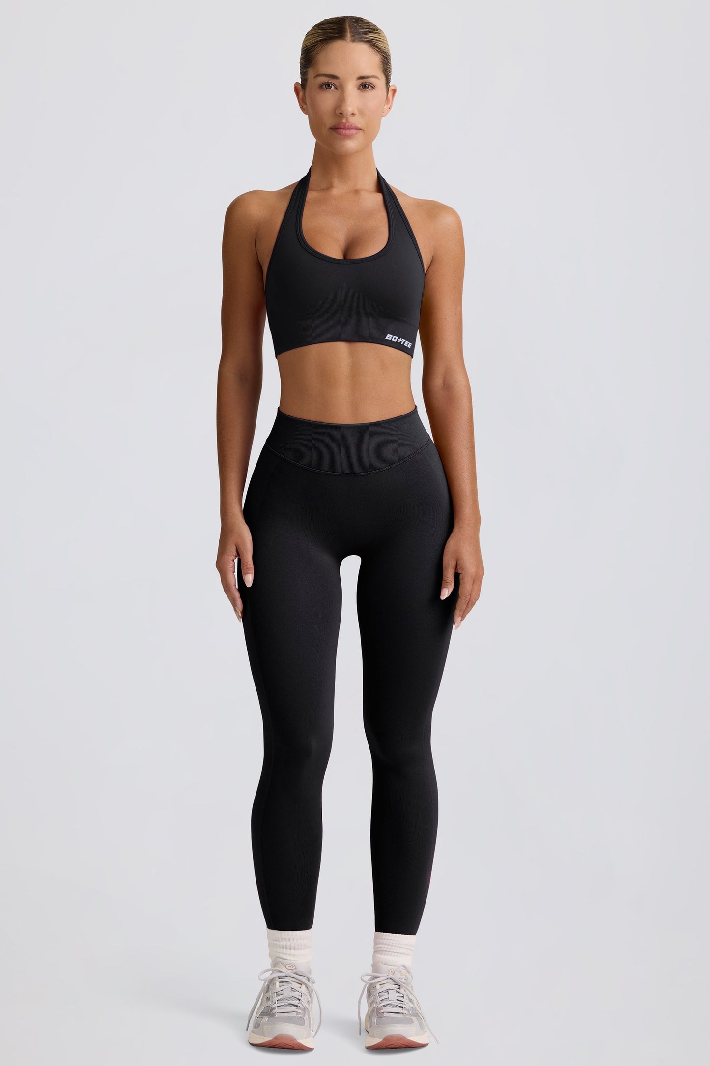 Define Luxe High-Waist Leggings in Black