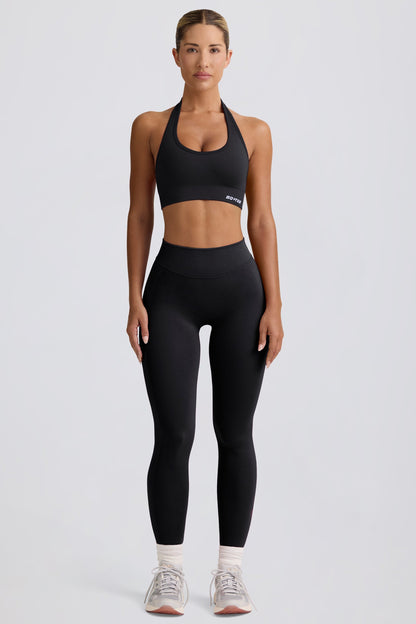 Define Luxe High-Waist Leggings in Black