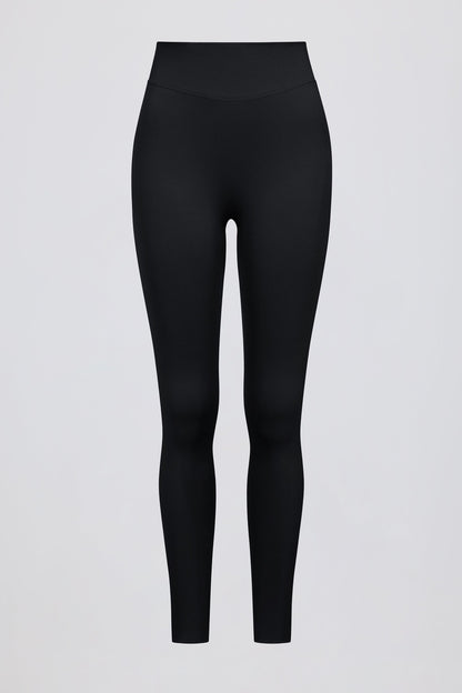 Define Luxe High-Waist Leggings in Black