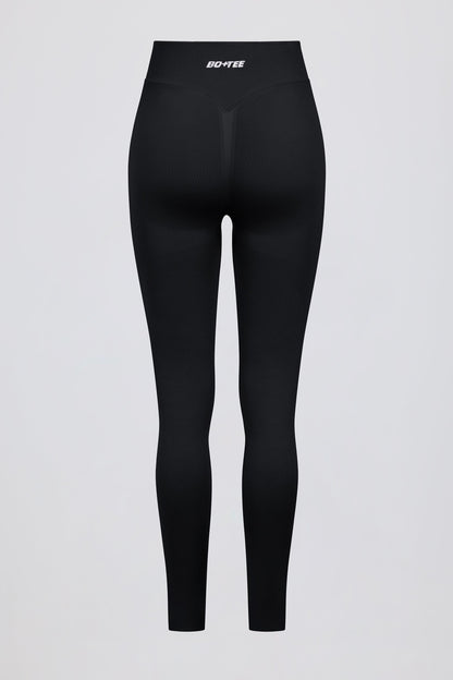 Define Luxe High-Waist Leggings in Black