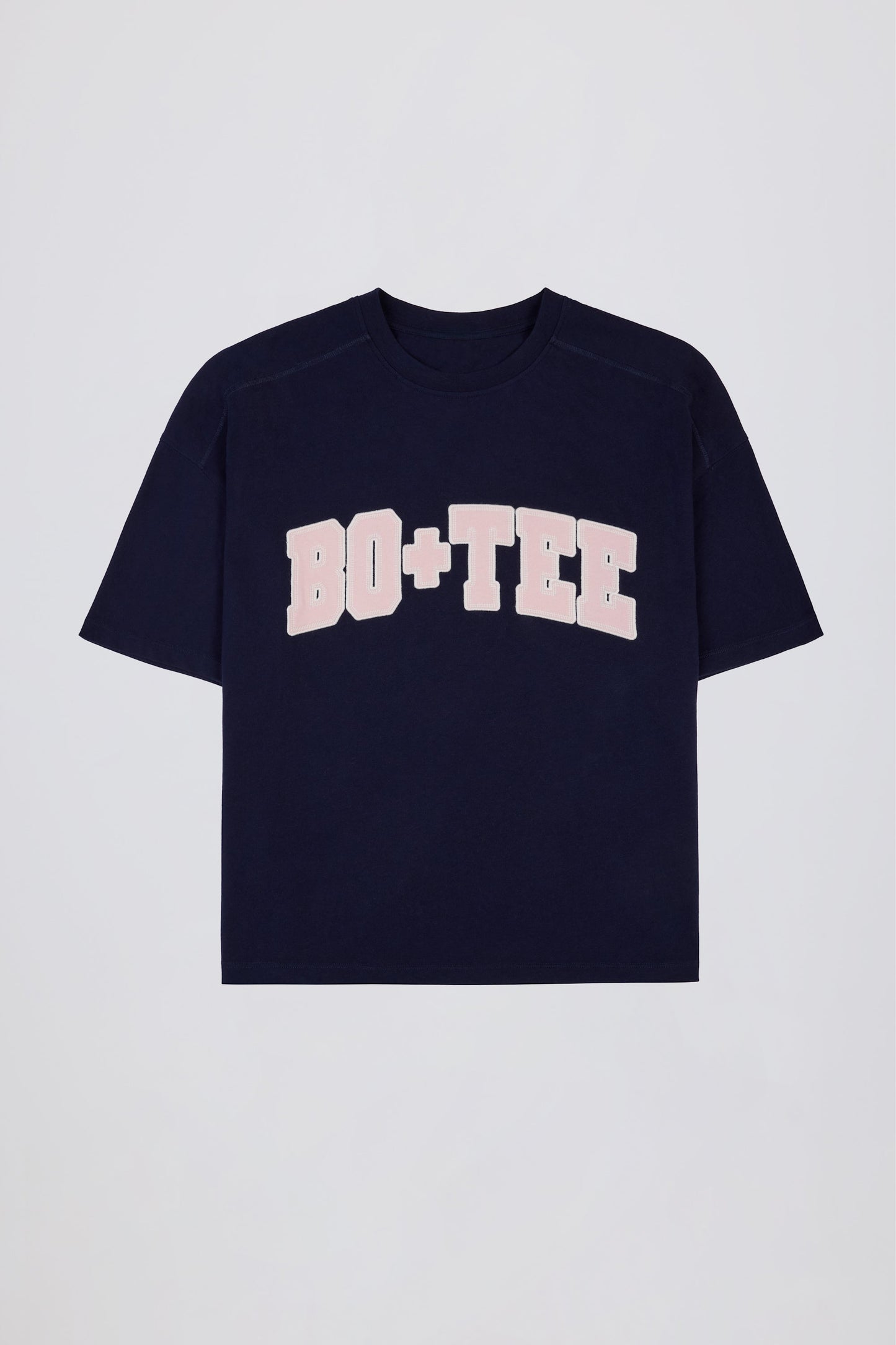 Oversized Cotton-Jersey T-Shirt in Classic Navy