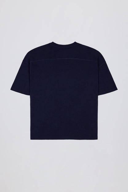 Oversized Cotton-Jersey T-Shirt in Classic Navy