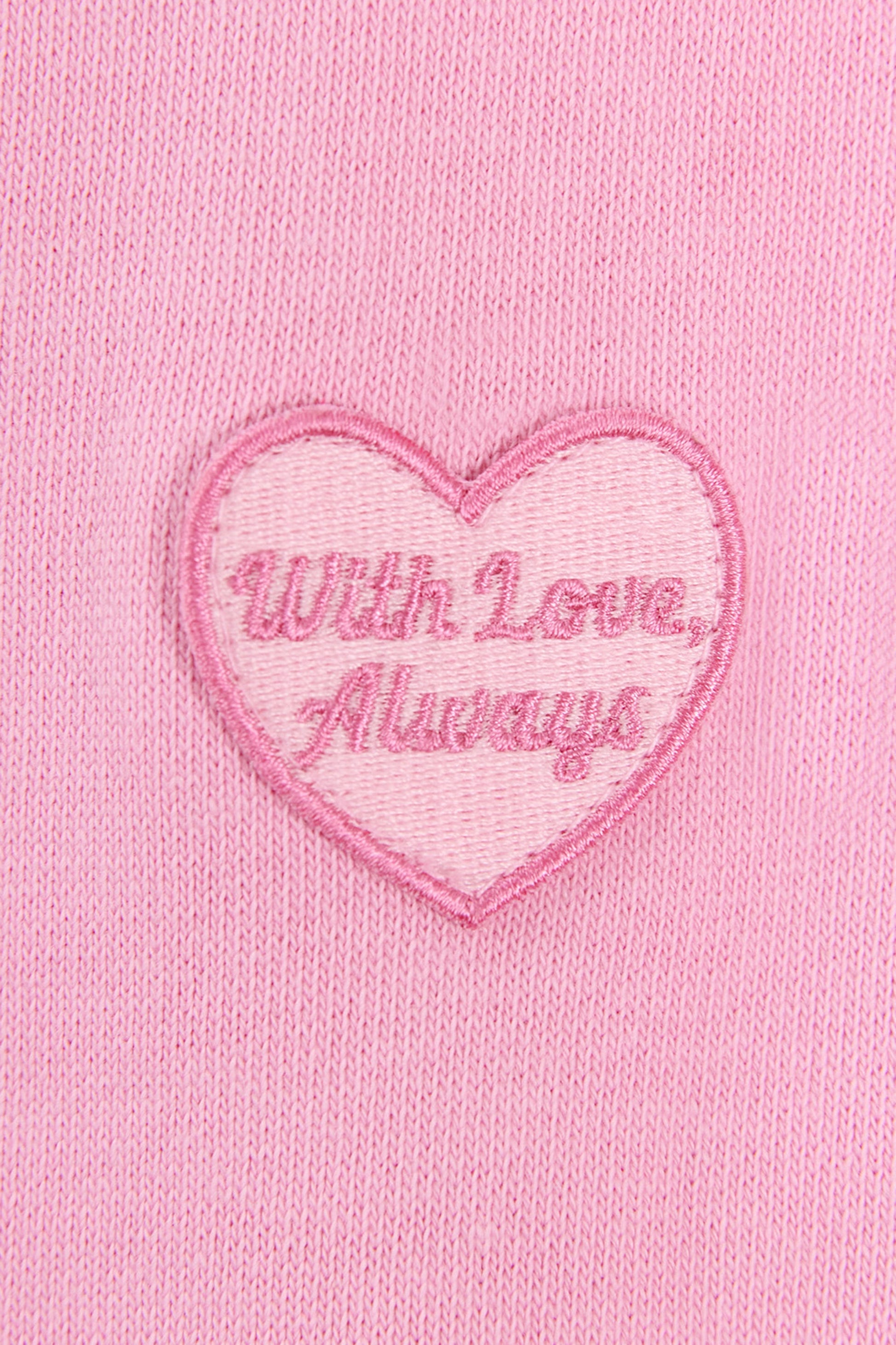 Oversized Hoodie in Baby Pink