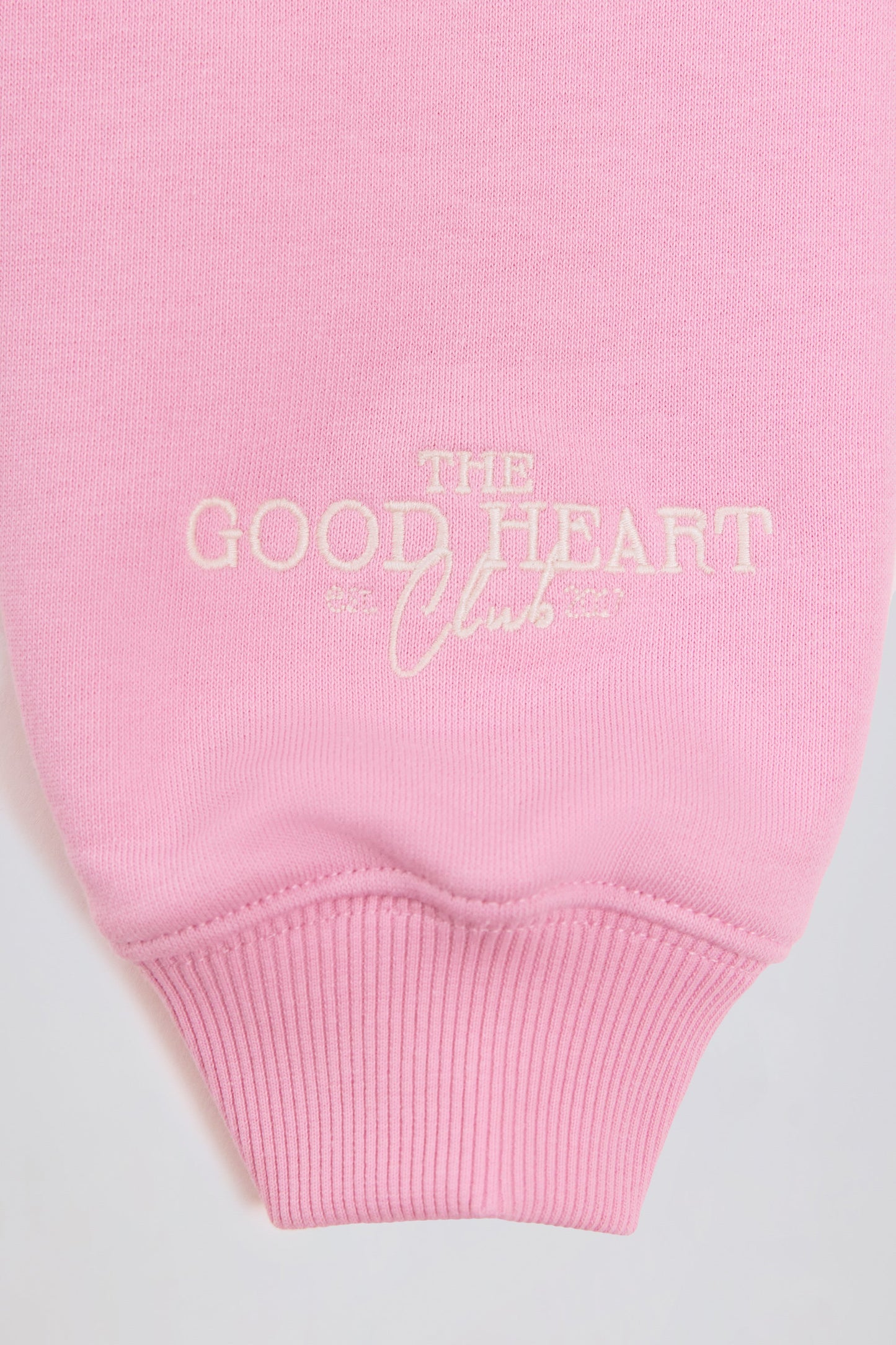 Oversized Hoodie in Baby Pink