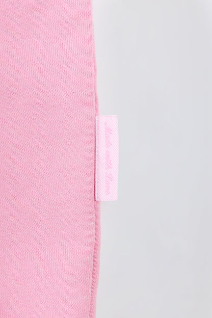 Oversized Hoodie in Baby Pink