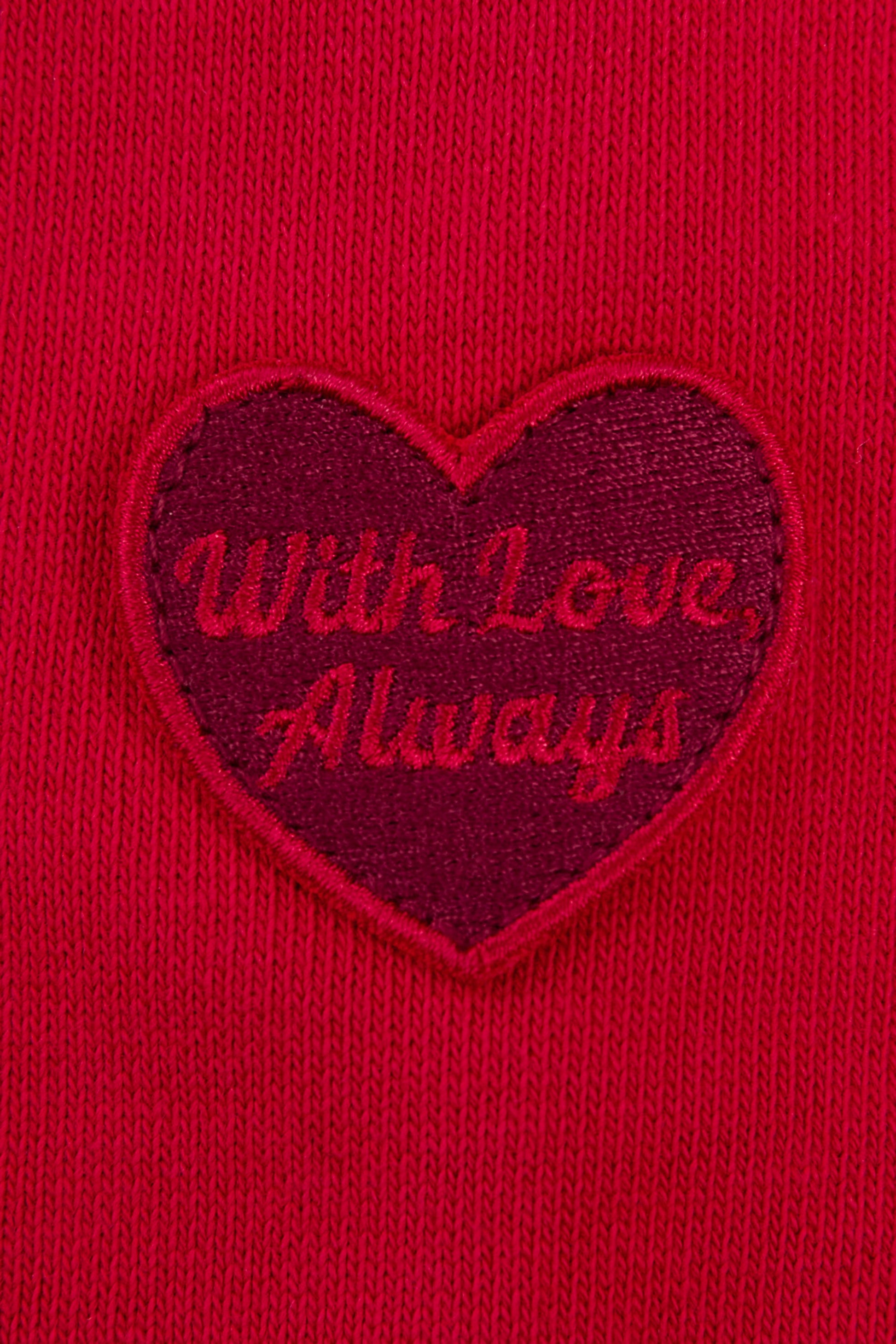 Oversized Hoodie in Hot Red