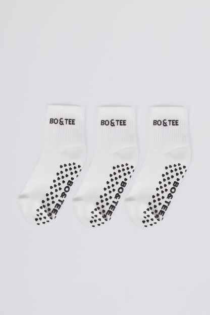 Pilates Sock Bundle in White