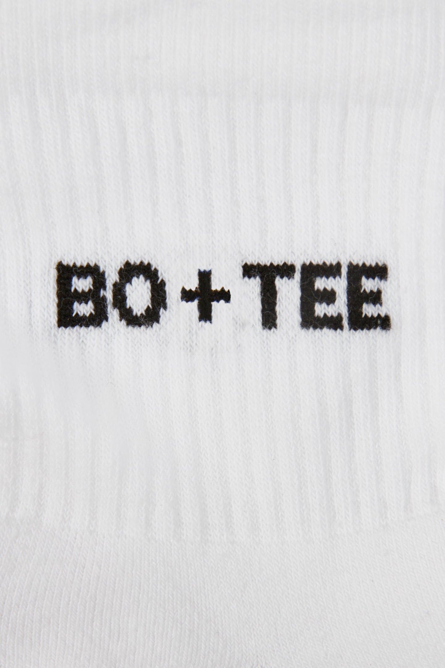 Ribbed Crew Sock Bundle in White