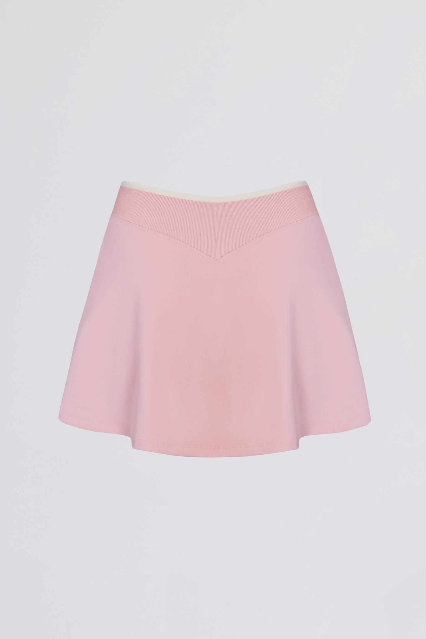 Soft Active Crossover Mini Skort in Powder Pink