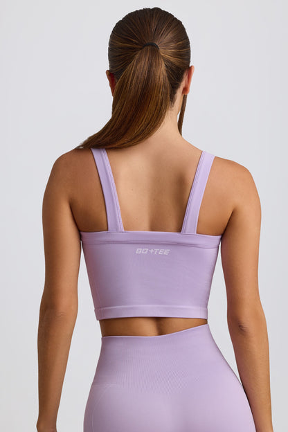 Super Sculpt Seamless Longline Camisole Top in Soft Lilac