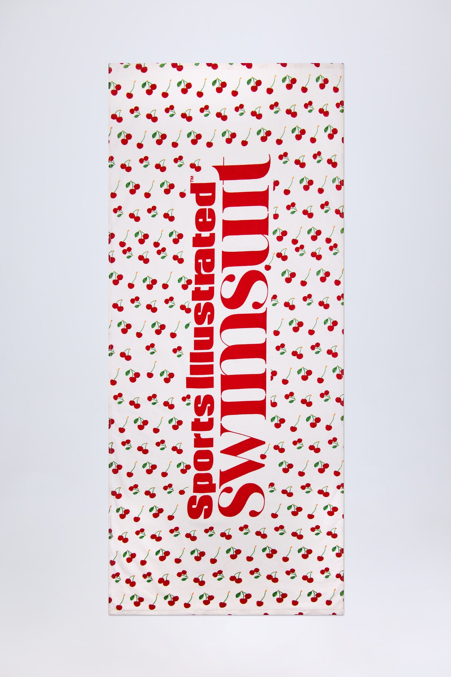 Logo Beach Towel in Cherry Print