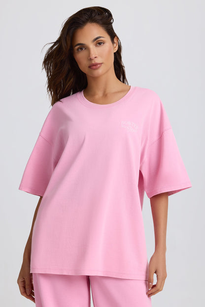 Oversized T-Shirt in Baby Pink